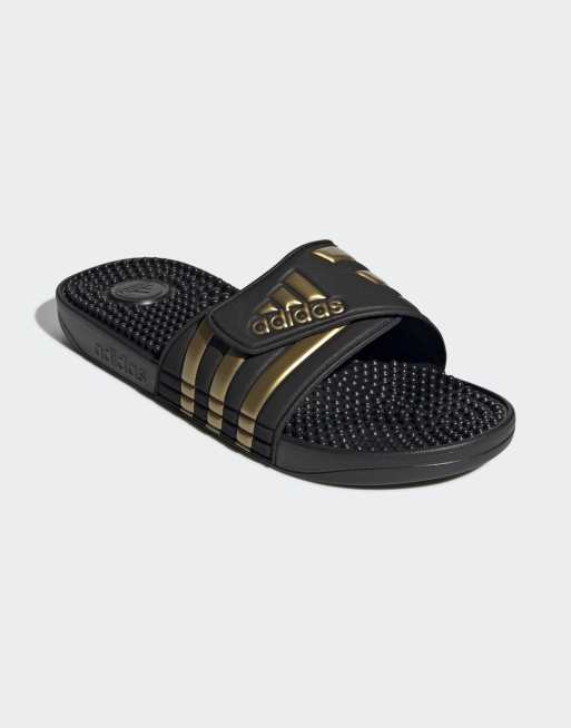 adidas Adissage slides in black