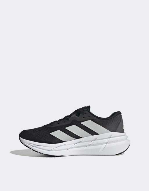Adidas black trainers size 4 clearance