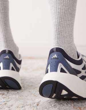 adidas Adizero Aruku trainers in silver and navy