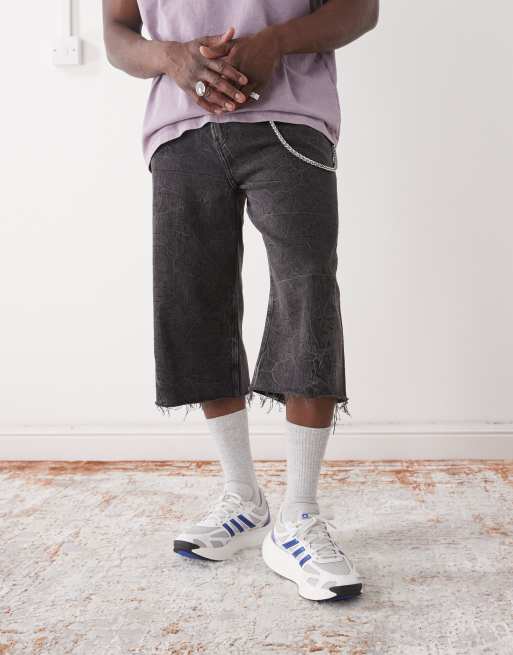adidas Adizero Aruku trainers in white and blue, 4 of 5