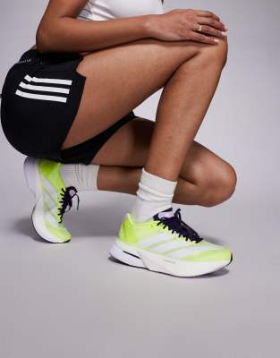 adidas - Adizero Boston 13 - Baskets de course - Jaune