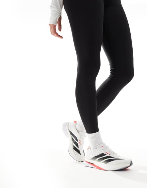 adidas - Adizero Boston 13 eqt - Chaussures de course - Blanc nuage/noir/rouge lucide , 5 de 5