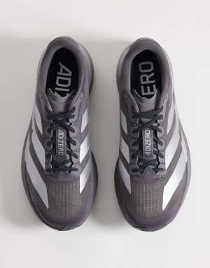 adidas Adizero EVO SL trainers in black and silver