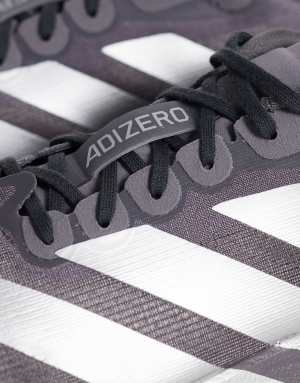 adidas Adizero EVO SL trainers in black and silver