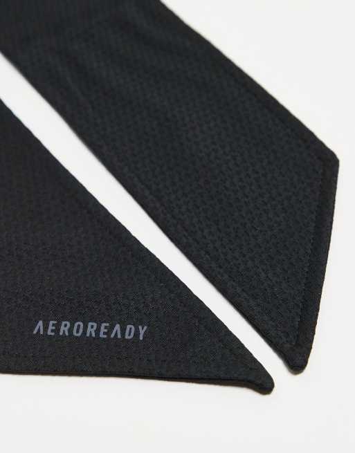 adidas - Aeroready - Bandeau de tennis à nouer - Noir, 2 de 4