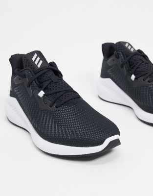 adidas alphabounce nere righe bianche