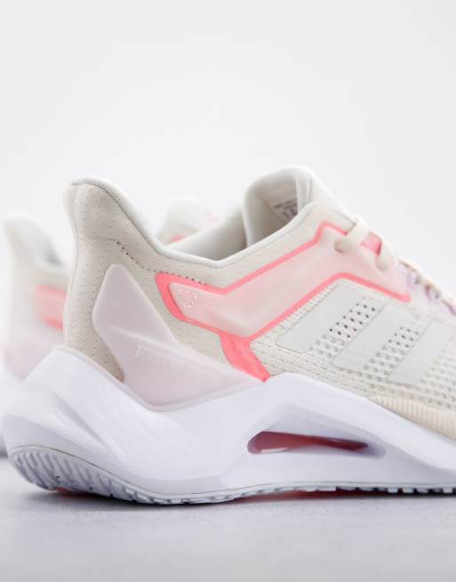 adidas Alphatorsion running sneakers in pink | ASOS