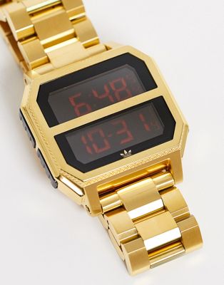 adidas - Archive MR2 - Horloge met armband in goud