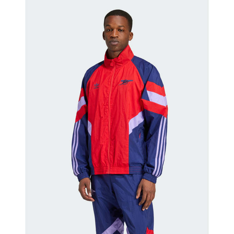 adidas Arsenal Originals Football Track Top in red | ASOS