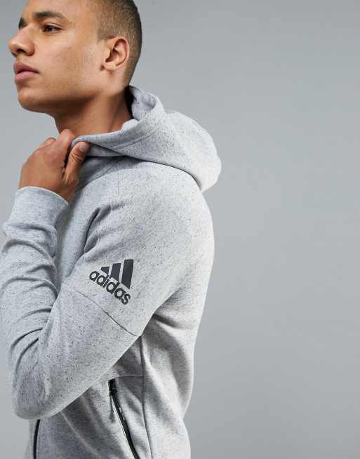 Adidas id stadium outlet zip through hoody