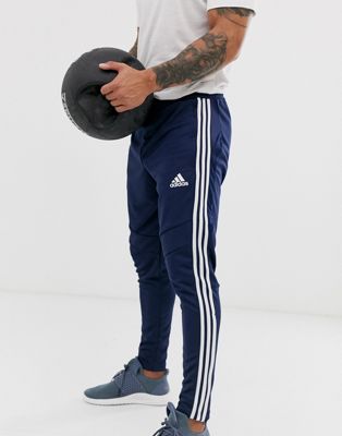 navy blue adidas sweatpants