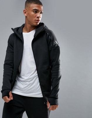 Adidas Athletics ZNE 2 hoodie in black bq6925 | ASOS