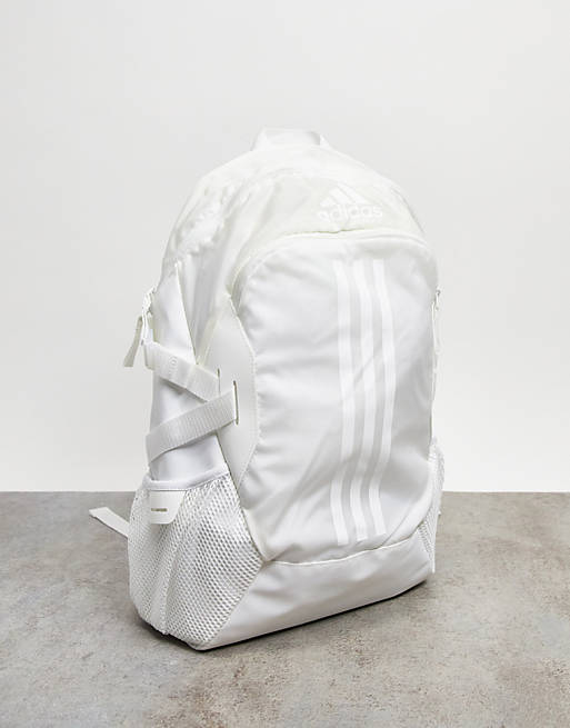 adidas backpack in white