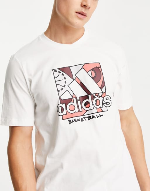 Adidas basketball hot sale t shirt