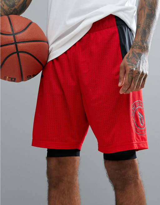 adidas 2-in-1 shorts - dame adidas 2-in-1 shorts - dame