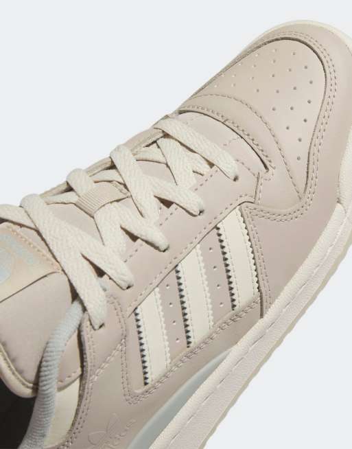 adidas Basketball forum trainers in beige