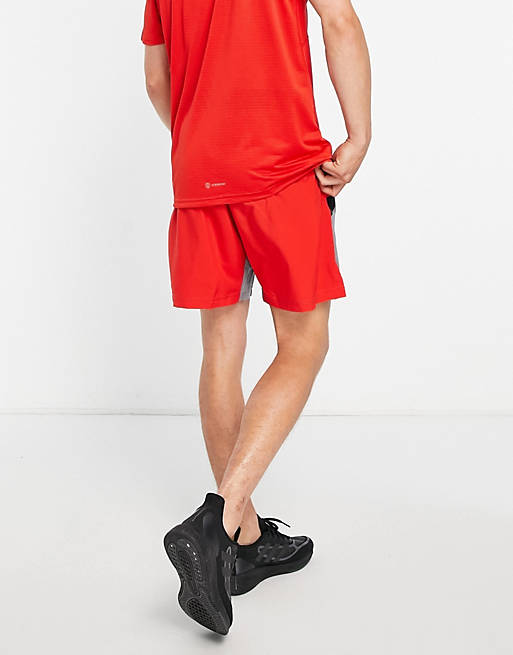 Galaxy Adidas Basketball Pantaloncini rossi Asos Uomo Abbigliamento Pantaloni e jeans Shorts Pantaloncini 