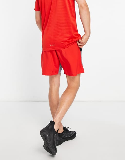 adidas Basketball Galaxy shorts in red
