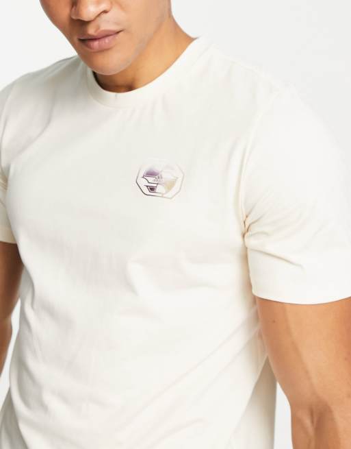 adidas Basketball – Hoops Story – T-Shirt in gebrochenem Weiß, 4 von 4