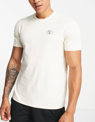 adidas performance adidas Basketball Hoops Story t-shirt in off white