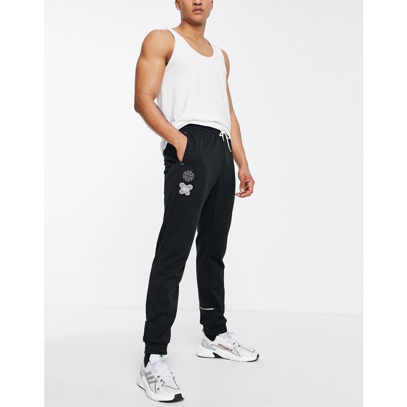 Uomo Pantaloni e leggings adidas Basketball - James Harden - Joggers neri