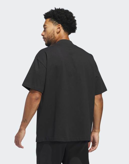 adidas Basketball – Kurzärmliges T-Shirt in Schwarz, 4 von 4