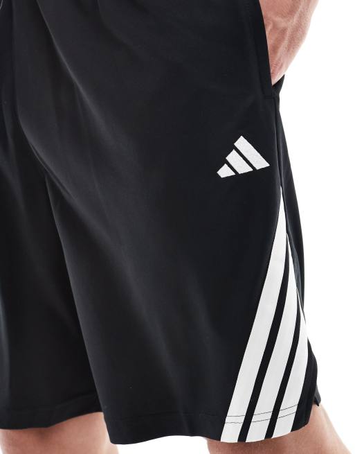 adidas - Basketball Legends - Short met 3-stripes logo in zwart, 5 van 5