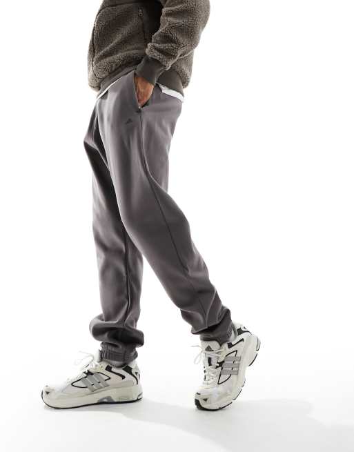 adidas - Basketball One - Joggers marrone scuro, 3 di 5