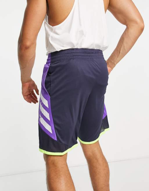 adidas Basketball - Pro Madness - Short - Violet, 3 de 4