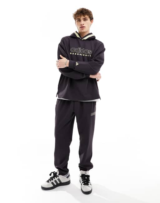 Adidas bb best sale tracksuit bottoms