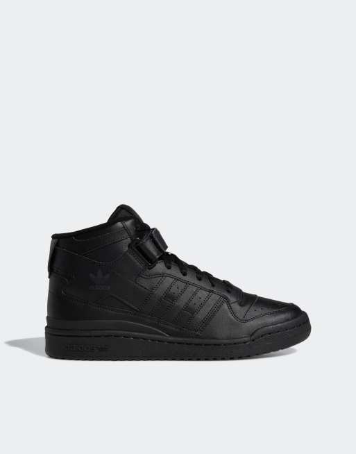 Adidas leather basketball shoes best sale