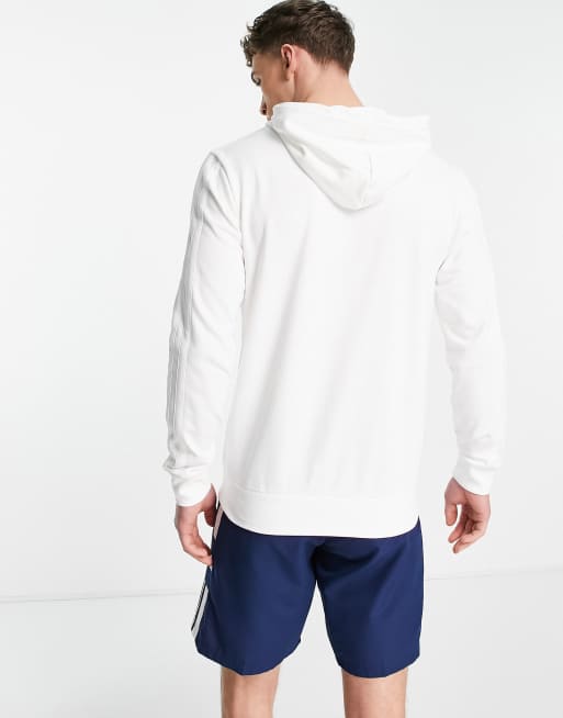 Adidas white best sale mens hoodie