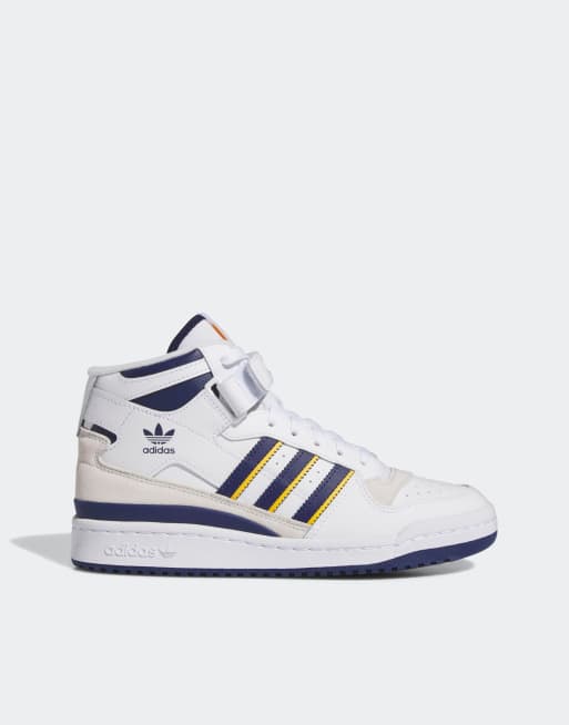 Adidas white store basketball shoes