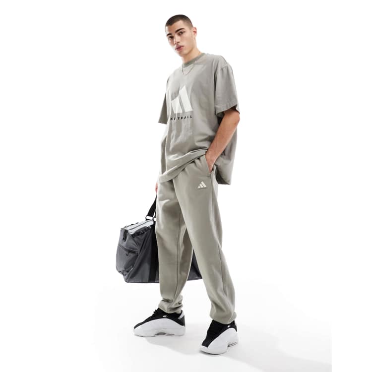★adidas★ Basketball Fleece Jogger Putty Beige JC7845 All products - adidas Basketball Fleece Joggers (Gender