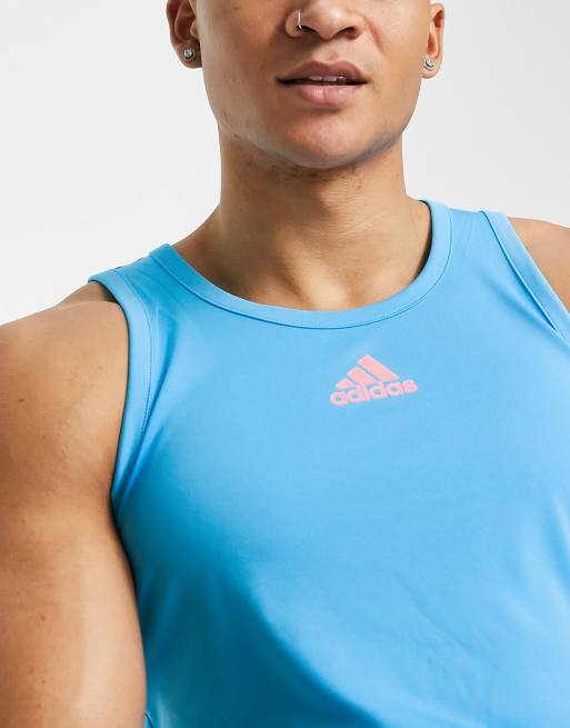 adidas Basketball vest in blue