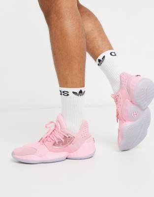 pink adidas basketball shoes