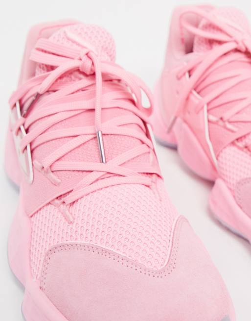 Adidas pink basketball on sale shoes