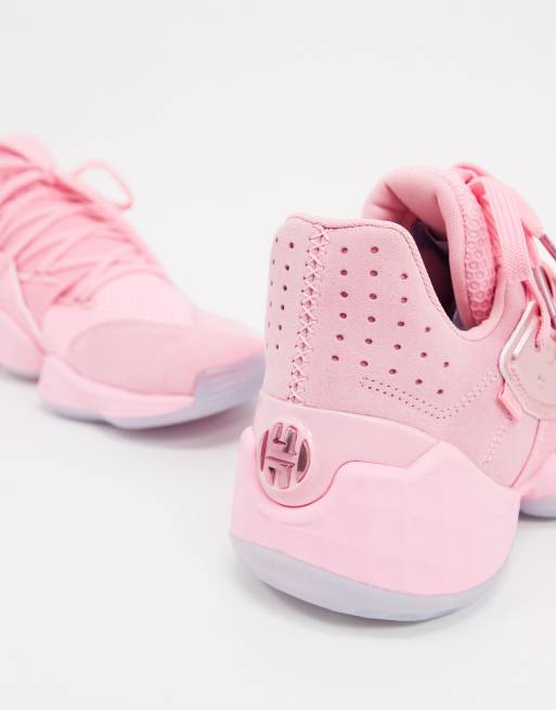 adidas Basketball x Harden vol 4 sneakers in pink | ASOS