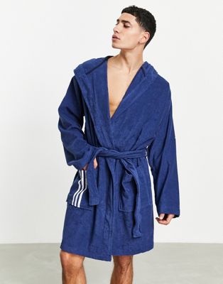 adidas Sportswear bathrobe in blue
