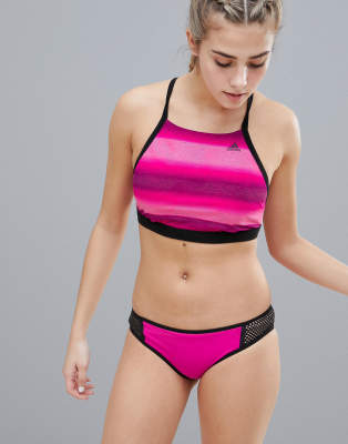 adidas pink bikini