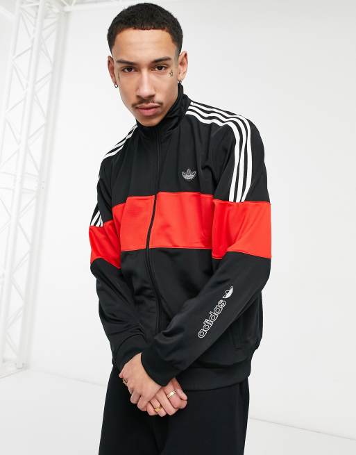 Adidas graphic store track jacket