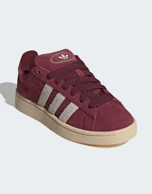 adidas Campus 00s trainers in burgundy | ASOS