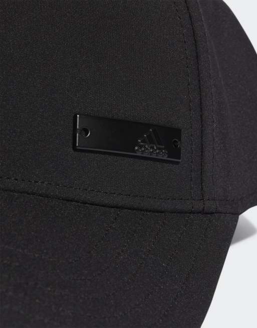 adidas - Casquette de baseball légère avec plaque métallique - Noir, 2 de 3