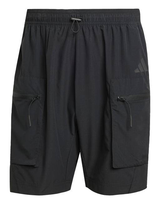 adidas - City Escape - Sorte og vævede shorts, 2 af 4