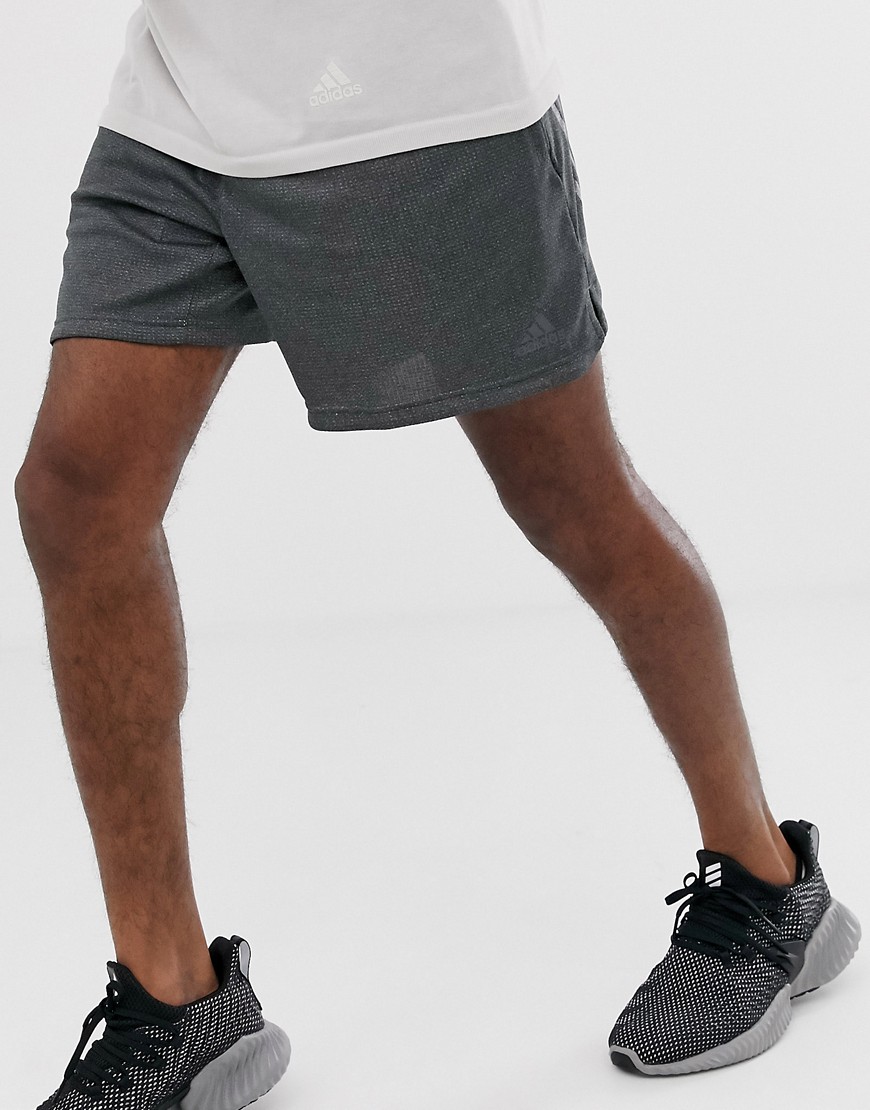Adidas Climachil performance shorts in grey