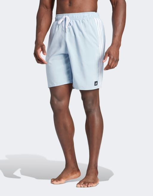 adidas - CLX - Zwembroek met 3-Stripes in blauw