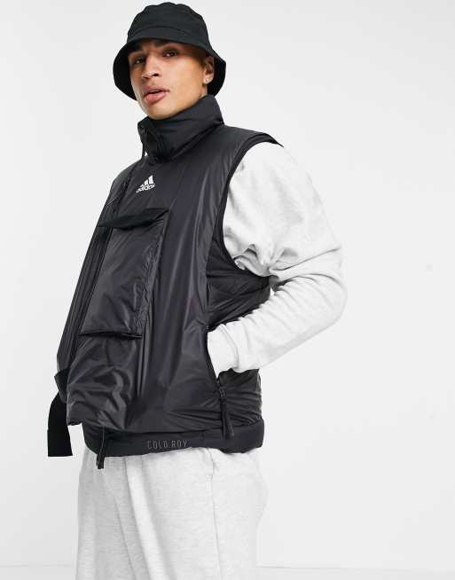 adidas COLD RDY down vest in black | ASOS