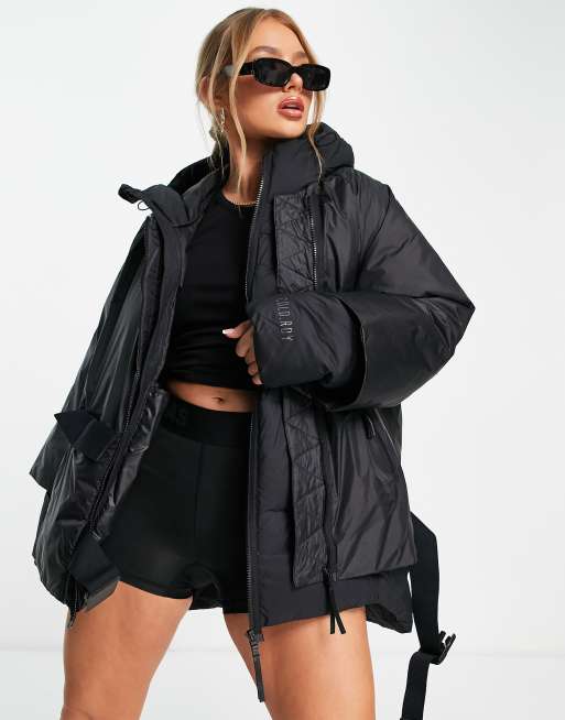 adidas COLD.RDY down jacket in black | ASOS