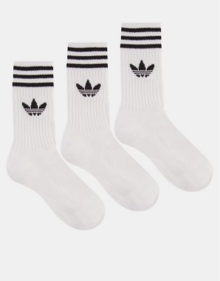 Adidas - Crew - Confezione da 3 paia di calze | ASOS