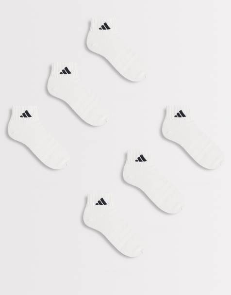 adidas cushioned essentials ankle socks 6 pack - view 1
